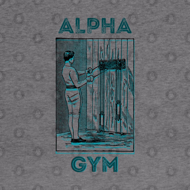 Alpha Gym Workout Beast by TJWDraws